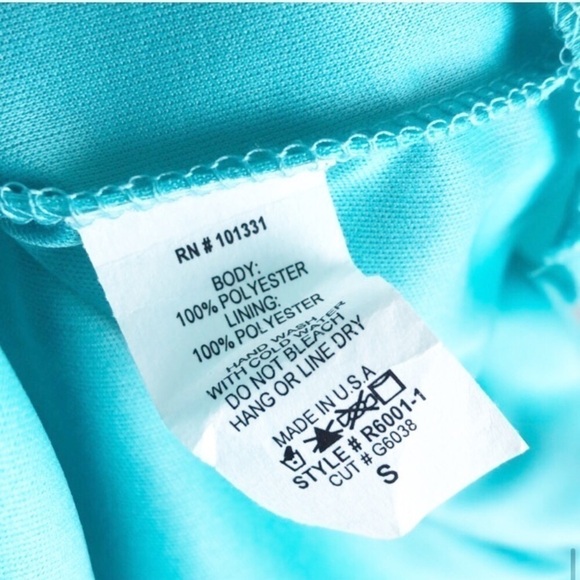 NEW Charlotte Russe blue paisley print shift dress - Picture 7 of 8